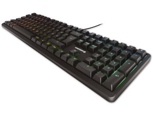 CHERRY TAS G80-3000N Przewodowa mysz RGB DE-Layout sw MX SILENT RED