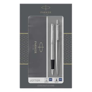 Zestaw Duo Parker Jotter Stal CT niebieski 2093258