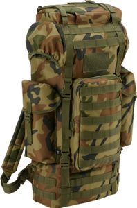 Brandit BD8071 | Plecak bojowy Molle Jeden rozmiar - Kolor: Woodland - Rozmiar: Jeden rozmiar