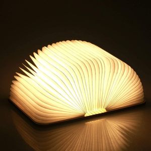 LED Buch Licht Faltbare Buchlampe Licht Buchlampe LED Stimmungsbeleuchtung USB Aufladbare WarmweißSchreibtisch Buch Licht für Home Decor