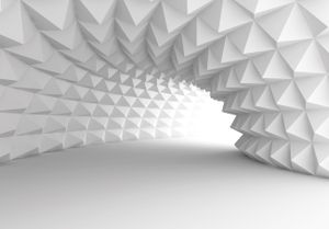 Netkaná tapeta 3D EFFECT tunelová tapeta 416x254 cm včetně vložení na zeď moderní netkaná tapeta tapeta do obývacího pokoje tapeta do ložnice tapeta tapeta s motivem tapety