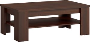 Couchtisch Nussbaum 110 cm IMPERIA-129 mit Ablage