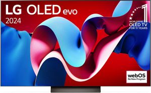 LG OLED OLED77C49LA, 195,6 cm (77"), 3840 x 2160 px, OLED evo, Smart TV, Wi-Fi, Čierna