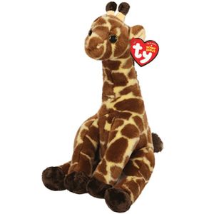 Ty kuschelgiraffe Junior 15 cm Polyester braun