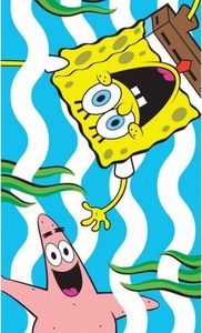 Detský uterák Spongebob a Patrik