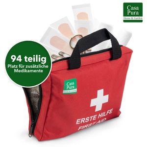 Erste-Hilfe-Tasche Für Freizeit und Sport 94 Teile 22x17 cm