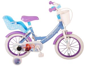 14 Zoll Kinder Mädchen Fahrrad Kinderfahrrad Mädchenfahrrad Mädchenrad Rad Disney Elsa Frozen 2 die Eiskönigin Volare 21560