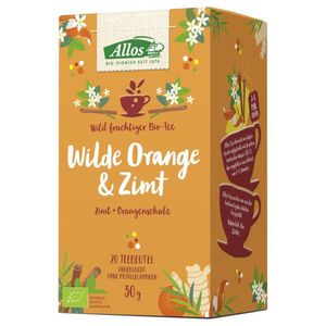 Allos Wilde Orange & Zimt Tee - Bio - 30g