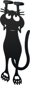 Záložka curious cat black záložka Curious Cat