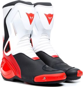 Dainese Nexus 2 Air Perforierte Motorradstiefel Farbe: Schwarz/Weiß/Rot, Grösse: 40
