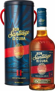 Santiago de Cuba Brauner Rum D.O.P. Cuba Ron Extra Anejo 11 anos 40% vol Spirituosen