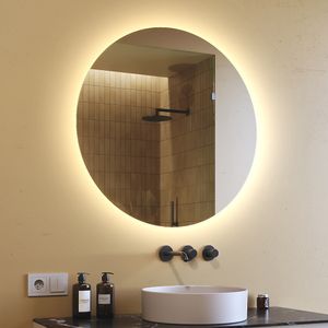 Zrkadlo s osvetlením 80 cm- Okrúhle kúpeľňové zrkadlo s LED osvetlením - Neutrálna biela 4500K - LED kúpeľňové zrkadlo OKR082 Zrkadlo s osvetlením 80 cm- Okrúhle kúpeľňové zrkadlo s LED osvetlením - Neutrálna biela 4500K - LED kúpeľňové zrkadlo OKR082