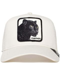 GOORIN BROS. Unisex Trucker Cap - Kappe, Front Patch, One Size The Panther white