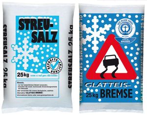 WinterStreu Mix 1x25Kg Streusalz + 1x25Kg Glatteisbremse