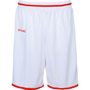 SPALDING Move Shorts weiss/rot L