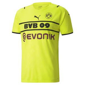 Puma BVB Borussia Dortmund CUP Trikot Replica Jr SAFETY YELLOW-PUMA BLACK 140
