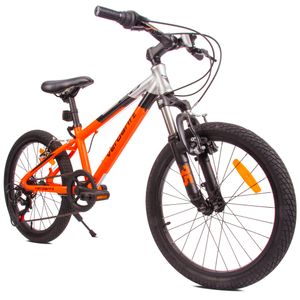 Kinderfahrrad Jungenfahrrad 20 Zoll Fahrrad mit 6 gang Kettenschaltungen Shimano RevoShift leichtes Aluminium Verdant Brier