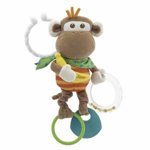 CHICCO Hryzačka/hrkálka vibrujúca opica 3m+