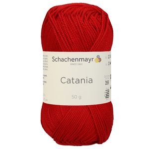 Schachenmayr Catania, 50g Signalrot Handstrickgarne