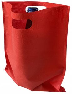 Allbags | Polipropylenowa Torba Premium CZERWONA 250x300mm