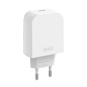 Artwizz PowerPlug USB-C 15W Stecker Steckdosen-Ladegerät Smartphones & Tablets Weiß