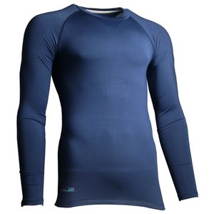 Precision Herren/Damen Uni Hemd Essential Baselayer, Langärmlig, sportlich RD782 (XL) (Marineblau)