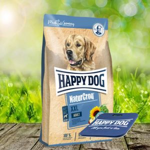 Happy Dog Premium Natur Croq XXL 15 kg + Happy Dog Sitzkissen *geschenkt*