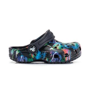 CROCS Kinderschuhe CLASSIC DINO CLOG K - deep navy multi, Größe:23/24 EU