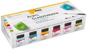 KREUL Acryl-Glanzfarbe Color Living-Set 6 x 20 ml