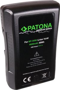 PATONA 01265, Sony, 6600 mAh, 14,4 V, Lithium-ion (Li-ion)