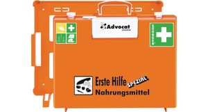 Erste Hilfe Koffer Advocat Nahrungsmittel B400xH300xT150ca.mm orange SÖHNGEN 0367006