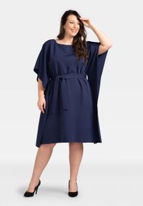 Elegantes Kleid im Kimono-Stil, Plus Size Kleid in Minilänge