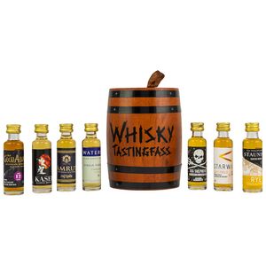Whisky-Tasting-Fass 7x0,02l, alc. 43,9 Vol.-%