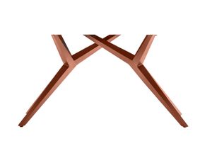SIT Möbel Tischgestell | Stahl antikbraun | für Tischplatten von 160 bis 240 cm | B 86 x T 71 x H 71 cm | 07115-00 | Serie TOPS & TABLES