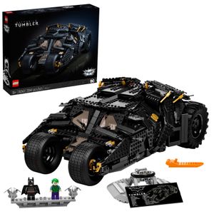LEGO 76240 DC Batman Batmobile Tumbler, Modellauto zum Bauen, großes Set für Erwachsene mit Batman und Joker-Figuren, Sammlermodell zum Ausstellen als cooles Deko-Stück