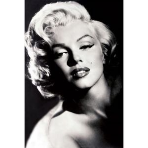 Marilyn Monroe - Poster "Glamour" PM3279 (Einheitsgröße) (Weiß/Schwarz)