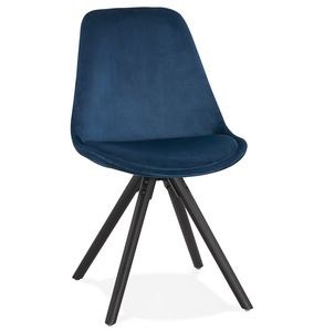 Kokoon® Designová stolička JONES 48x56x84 cm,Textil, Modrá,11,84 kg