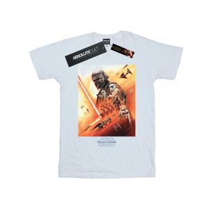 Star Wars: The Rise of Skywalker - "First Order Poster" T-Shirt für Damen BI51551 (L) (Weiß)