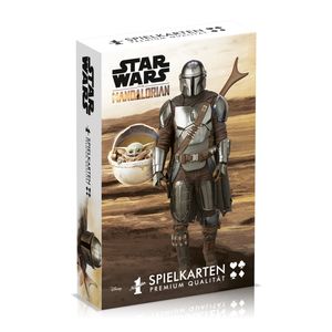 Number 1 Spielkarten Mandalorian Baby Yoda Kartenspiel Karten Spiel Fanartikel