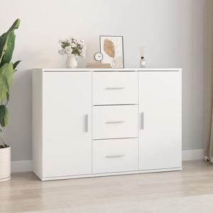 Sideboard Weiß 91x29,5x65 cm Holzwerkstoff , Kommoden Design 2024