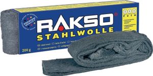 Wełna stalowa RAKSO rozmiar 00 200 g