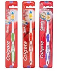 COLGATE Classic Clean Hard 1szt - szczoteczka do zębów