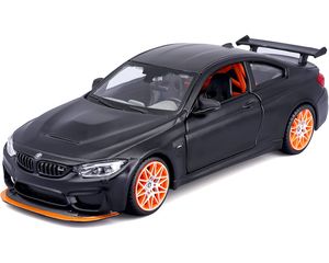 Maisto 31246M - Modellauto - BMW M4 GTS (matt-schwarz, Maßstab 1:24) Spielzeugauto Modell Auto