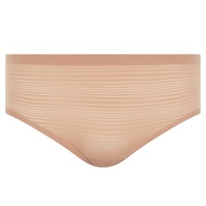 Chantelle Damen Shorty - SoftStretch Stripes, nahtlos, unsichtbar, Einheitsgröße 36-44 Nude One Size