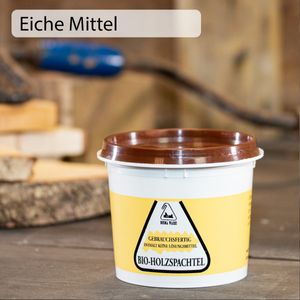 13,90 EUR/kg - Holzspachtel Holzkitt Spachtelmasse - Eiche Mittel - 500g