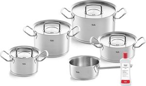 Fissler Topf-Set Profi Collection,Topfset,5Tlg+Metall-Deckel+Edelstahlpflege+Induktion, hitzebeständig, robust (Töpfeset, Induktionstöpfe, Töpfe)