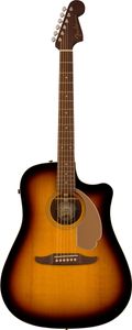 Fender Redondo Player Sunburst Dreadnought Elektro-Akustikgitarren