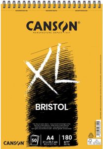 CANSON Skizzen- und Studienblock XL Bristol DIN A4 50 Blatt