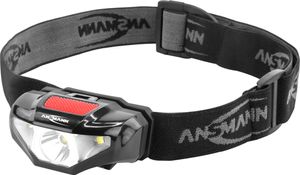 ANSMANN LED Stirnlampe - sehr Leicht und Kompakt 3W LED ideal zum Joggen