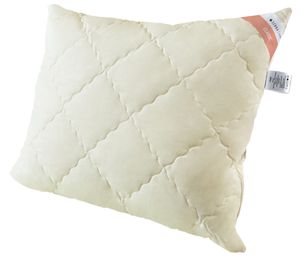 Vankúš na spanie 70x70 CLASSIC COMFORT Senna Home so zipsom pre úpravu mäkkosti, antialergická, výplň granulát, krémová
